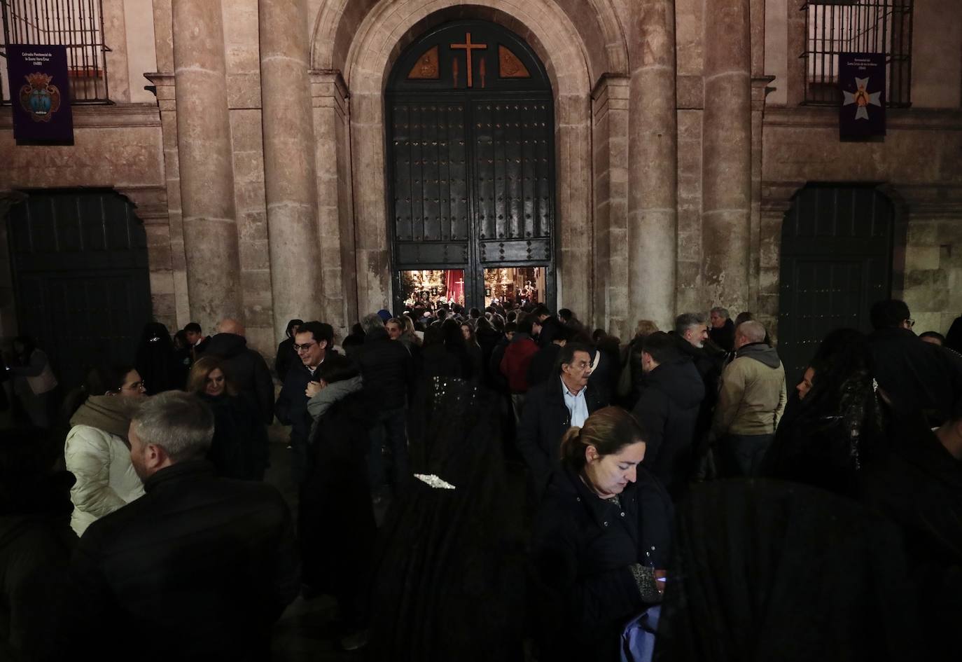 La lluvia suspende la procesión de la Peregrinación de la Promesa