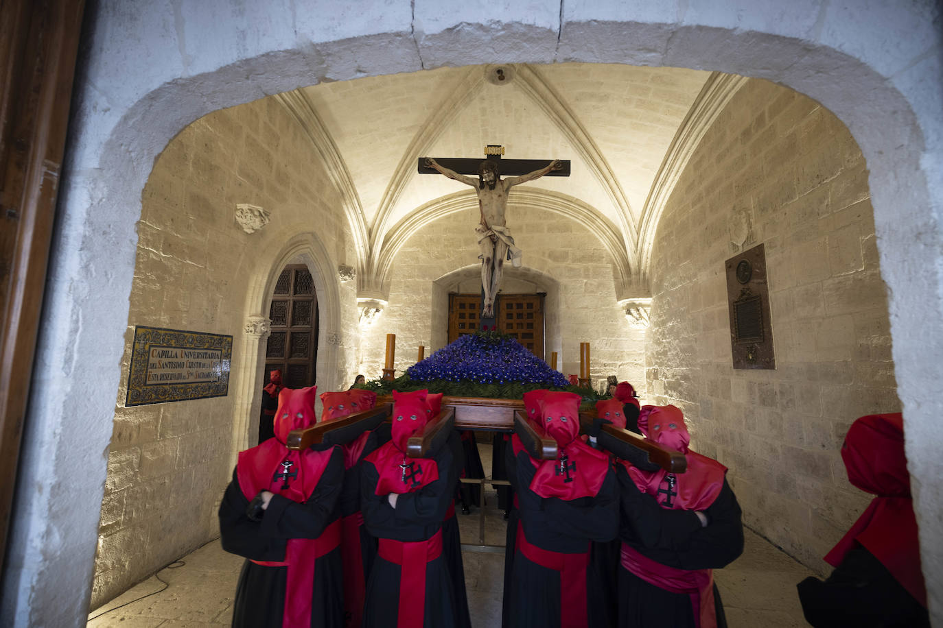 En imágenes, la suspensión de la procesión del Santísimo Cristo de la Luz