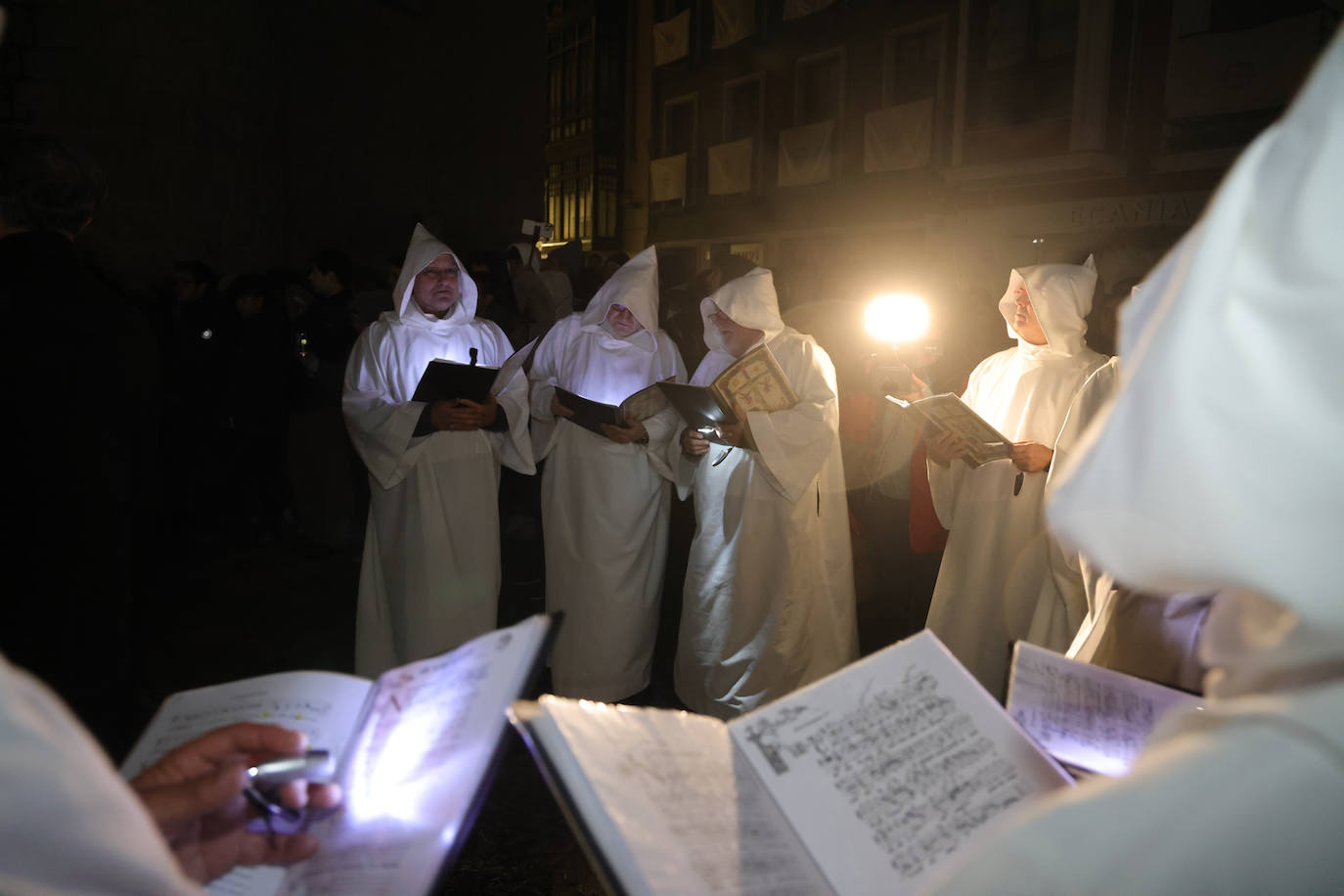 Procesión del Santísimo Cristo de las Mercedes el Miércoles Santo en Valladolid