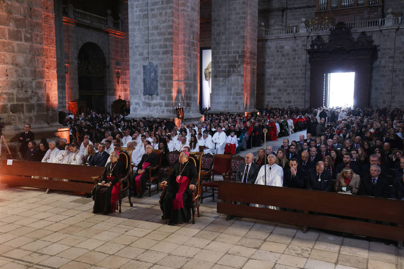 Las imágenes del Sermón de las Siete Palabras en Valladolid