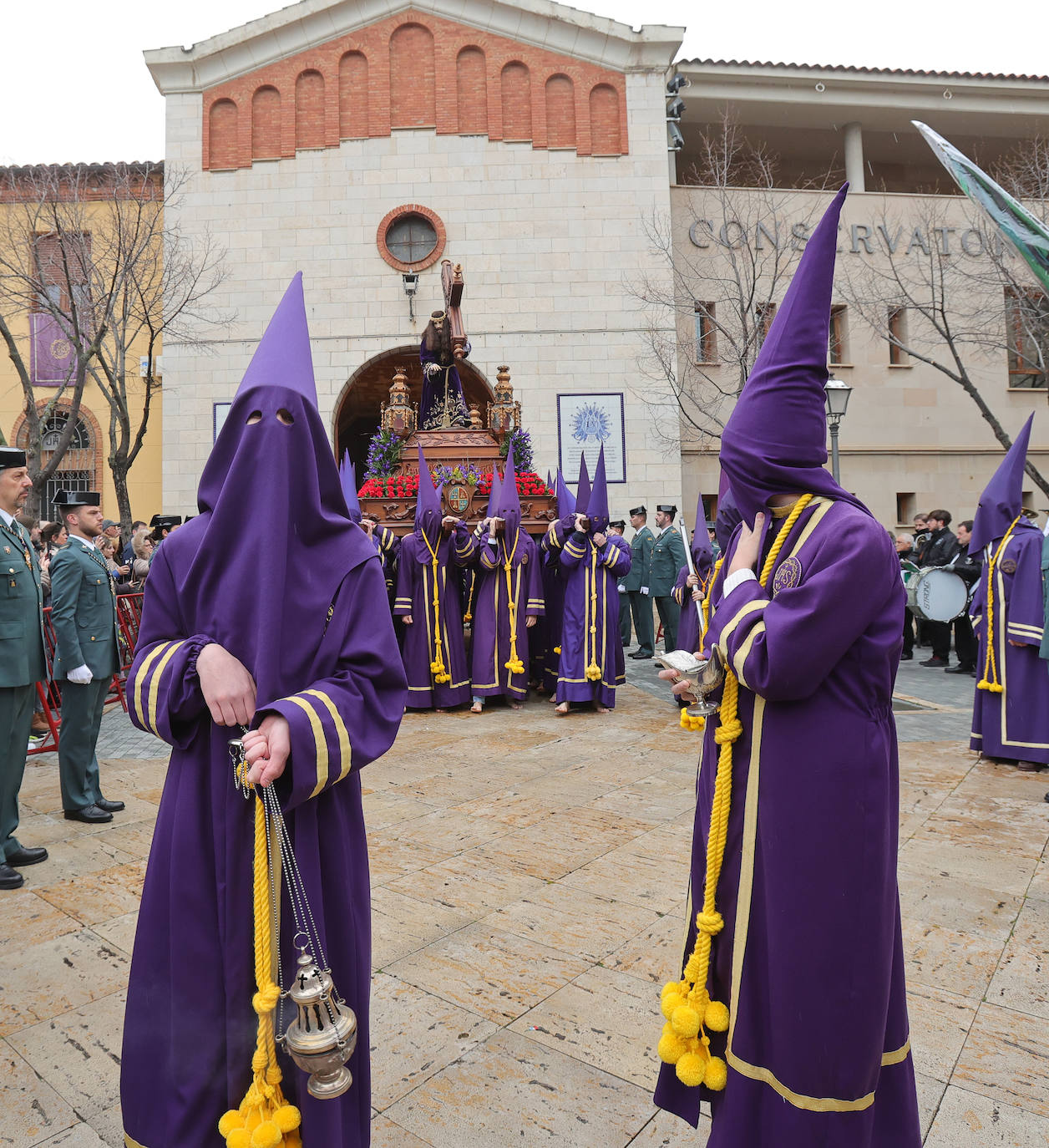 Los Nazarenos supenden la procesión de Los Pasos