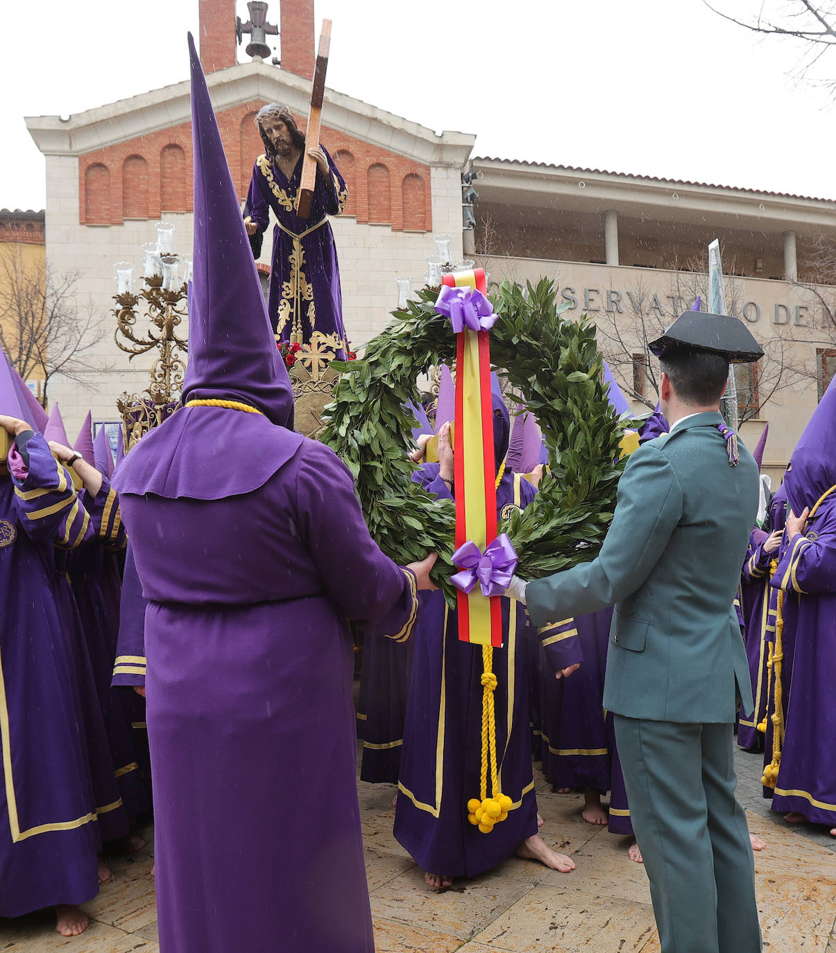 Los Nazarenos supenden la procesión de Los Pasos