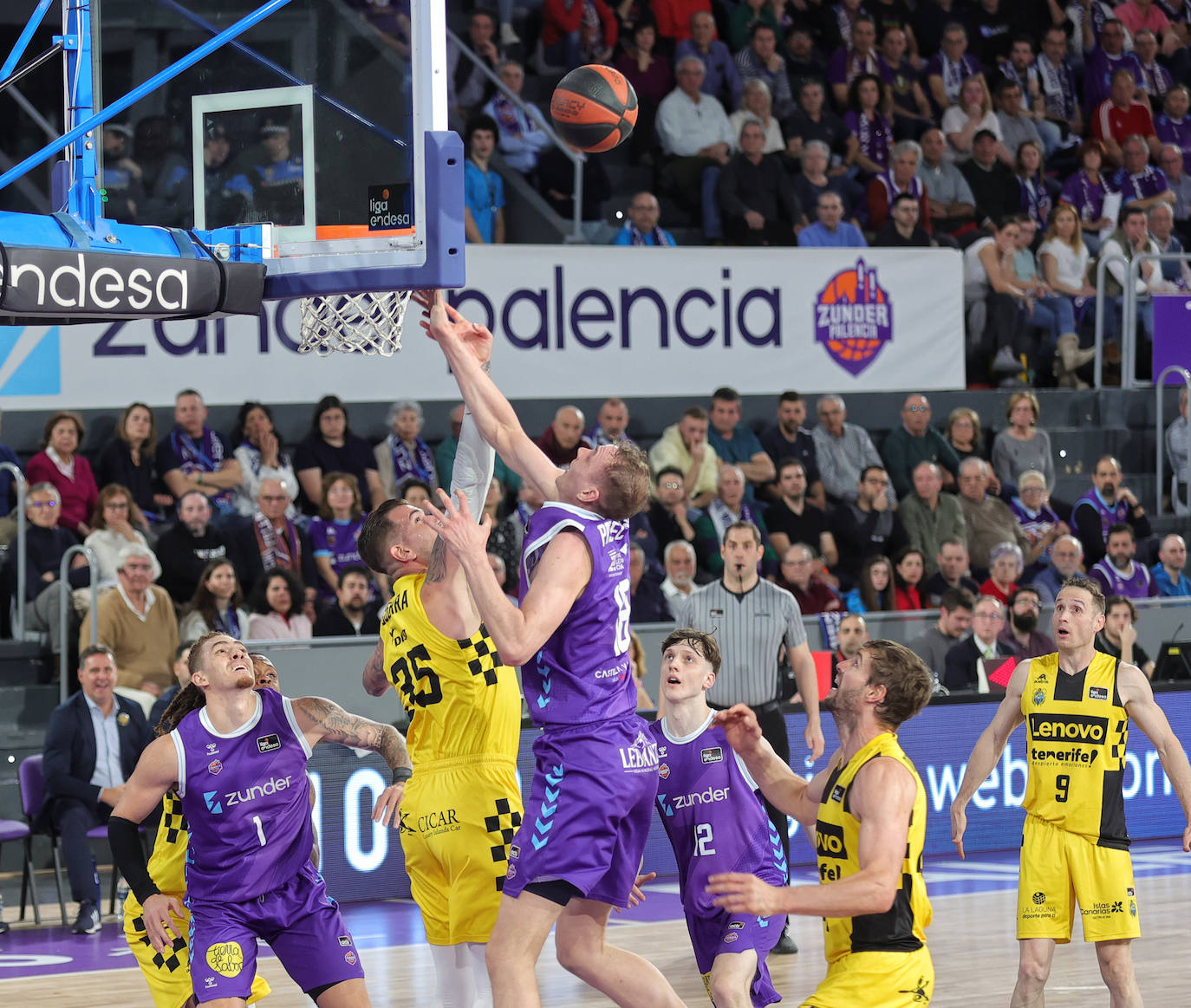 El Zunder Palencia no puede con el Tenerife