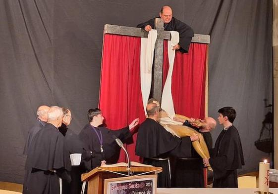 Ejecicio del Descendimiento en Cuenca de Campos.