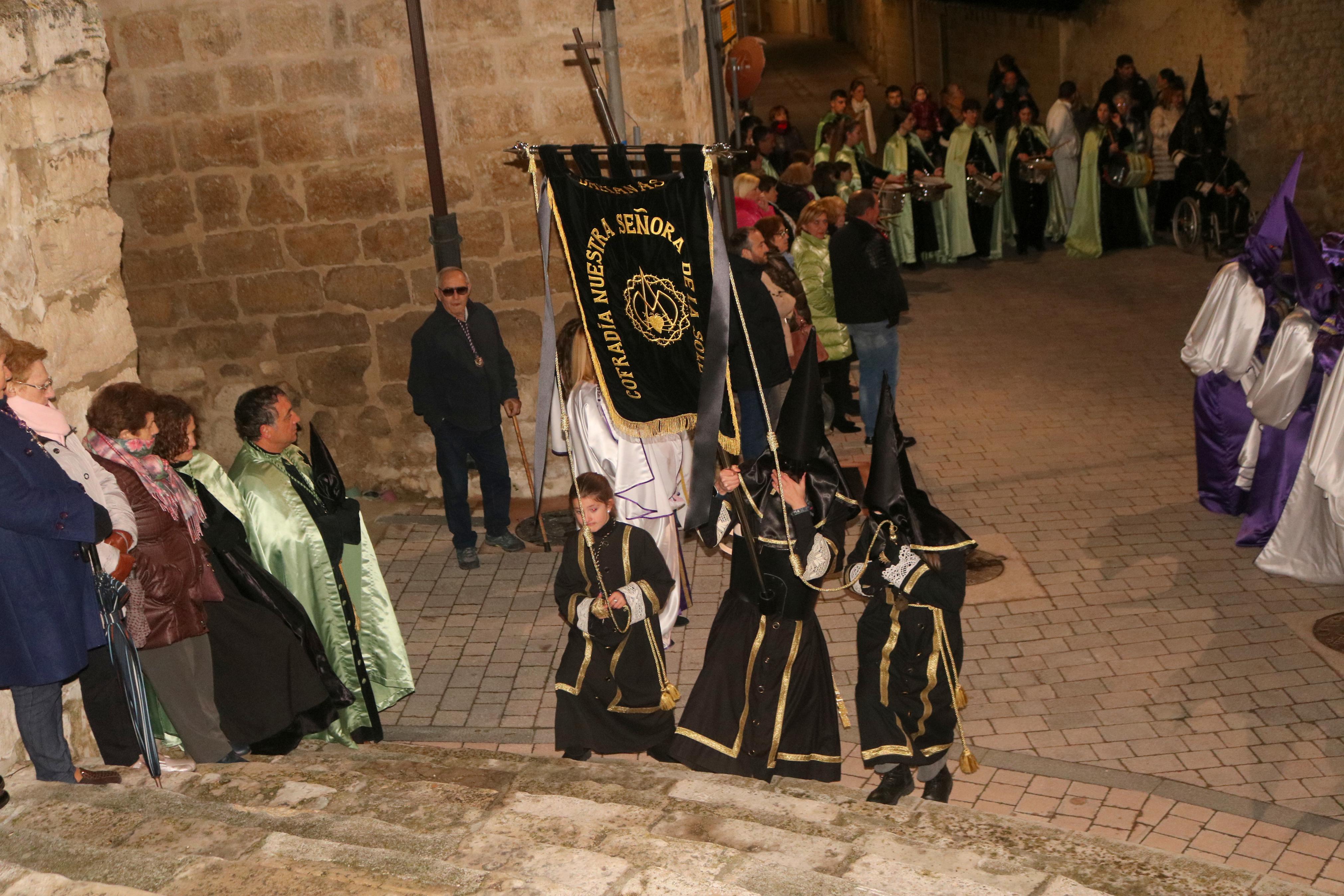 Procesión del Silencio y la Luz en Baltanás