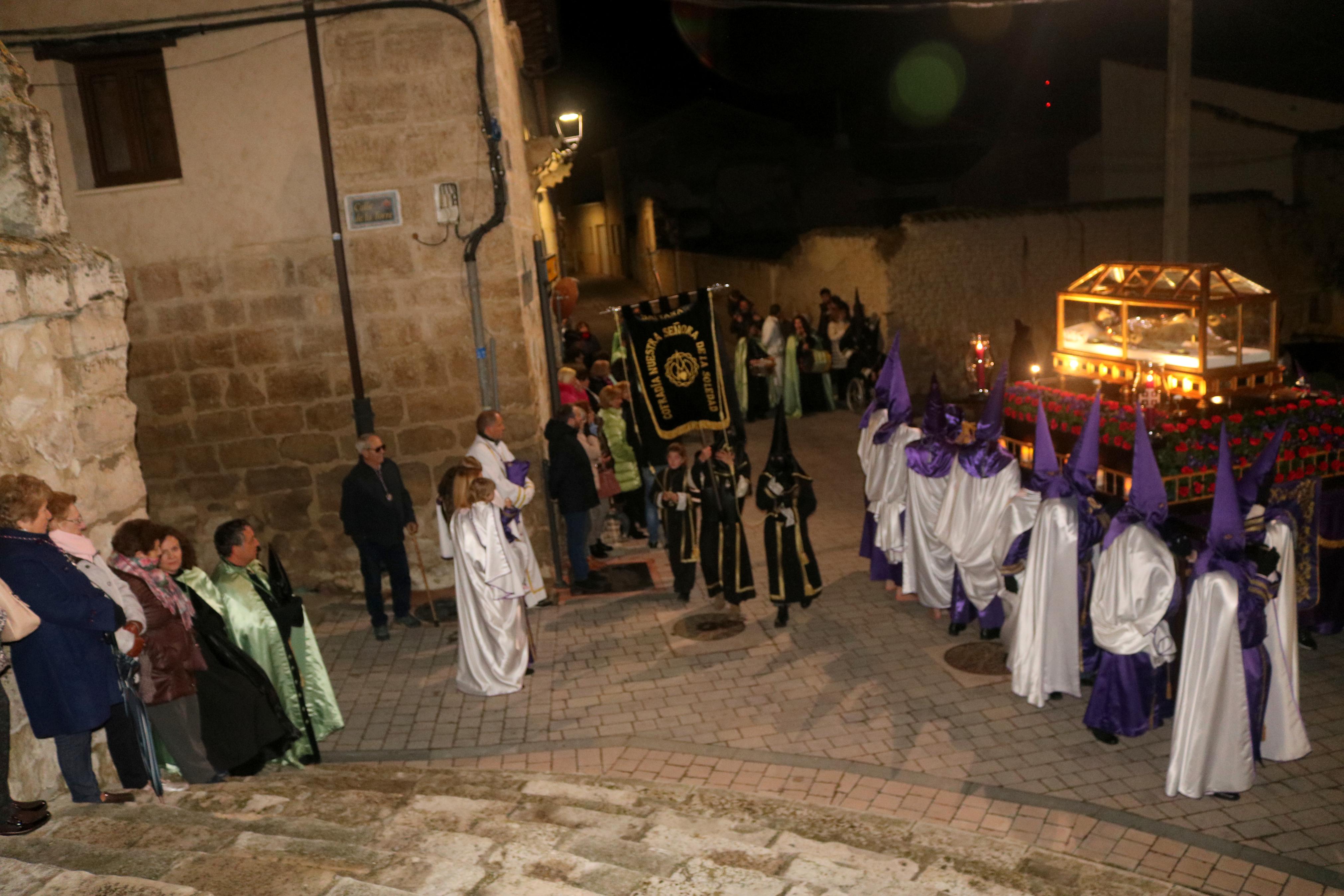 Procesión del Silencio y la Luz en Baltanás