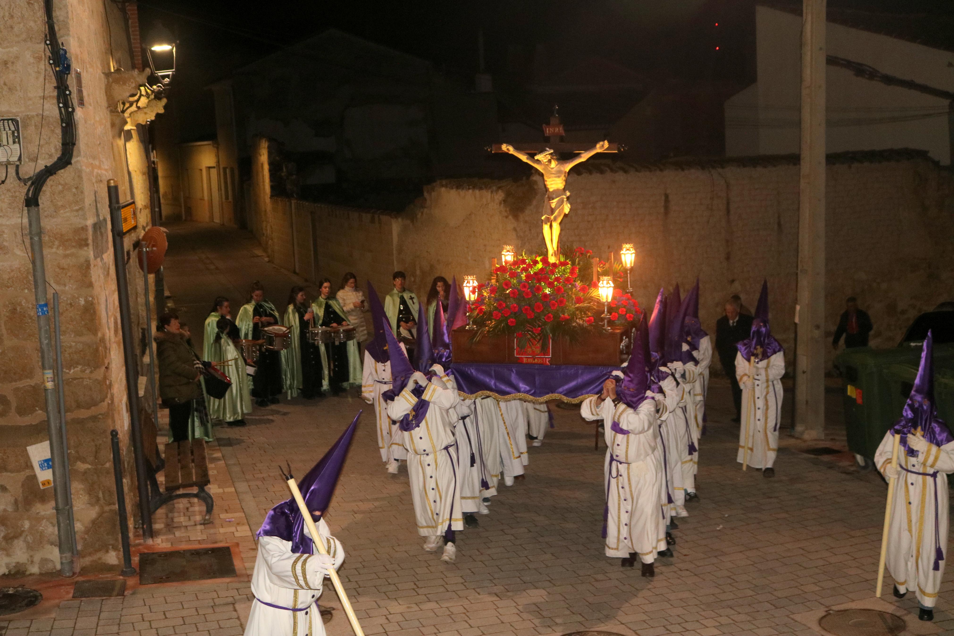 Procesión del Silencio y la Luz en Baltanás