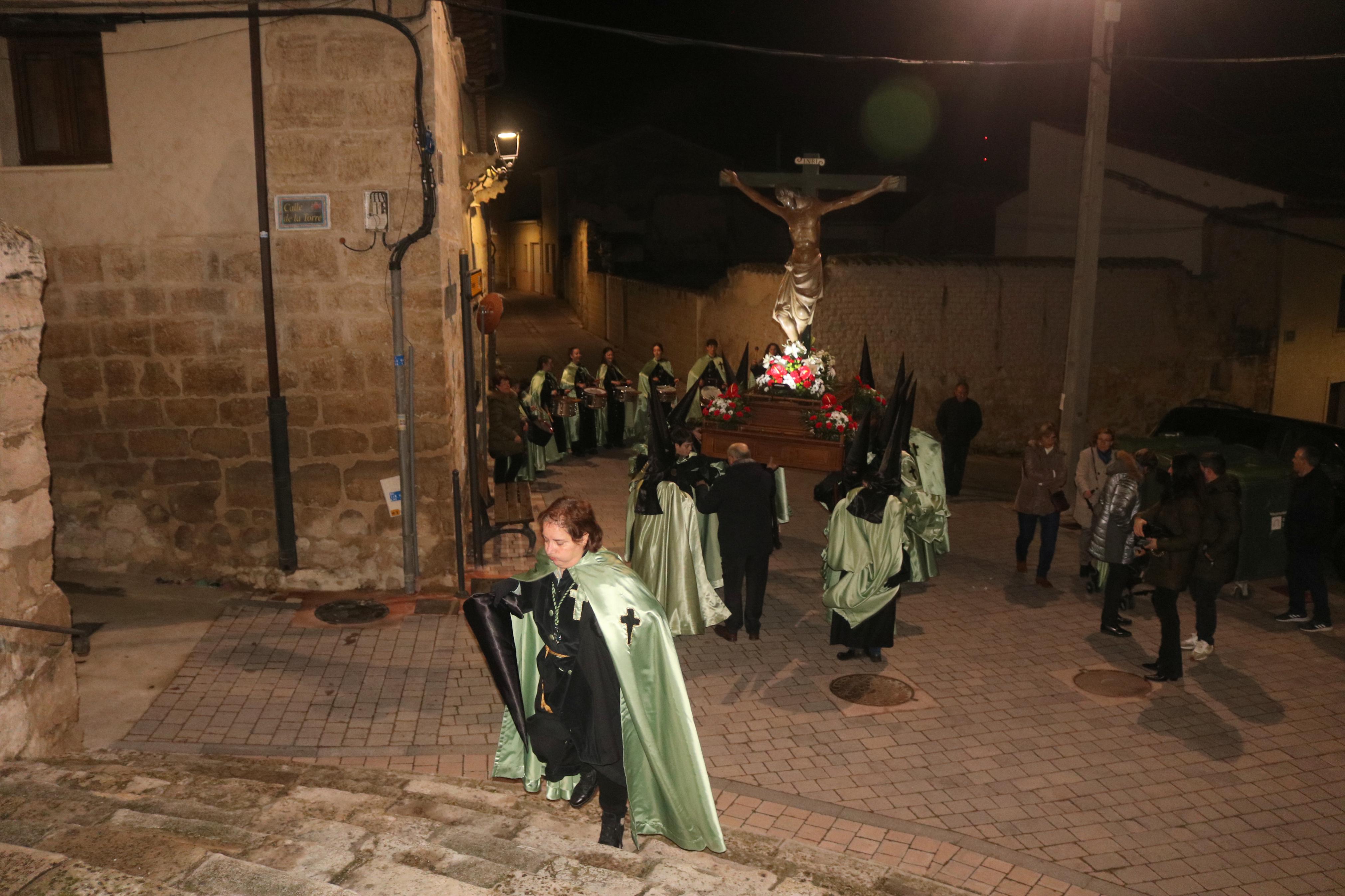 Procesión del Silencio y la Luz en Baltanás