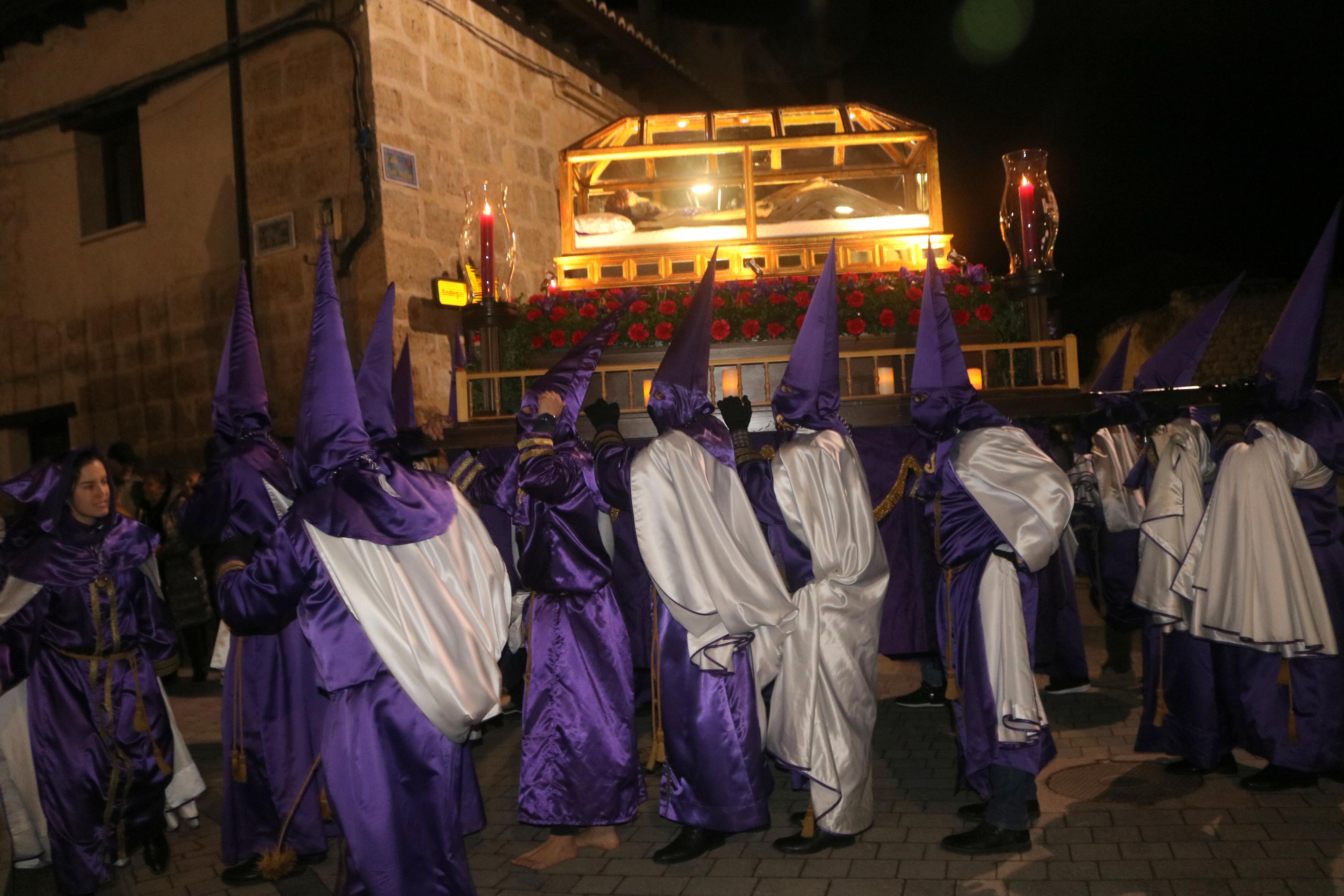 Procesión del Silencio y la Luz en Baltanás