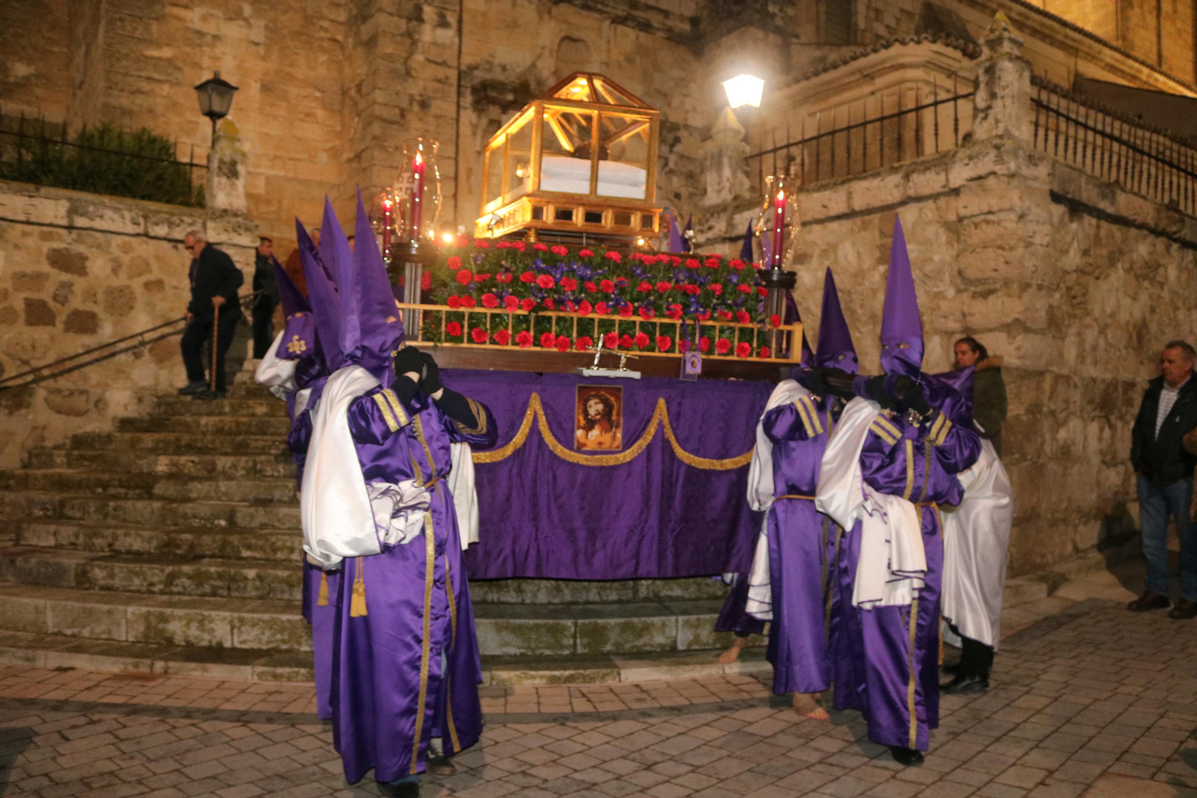 Procesión del Silencio y la Luz en Baltanás