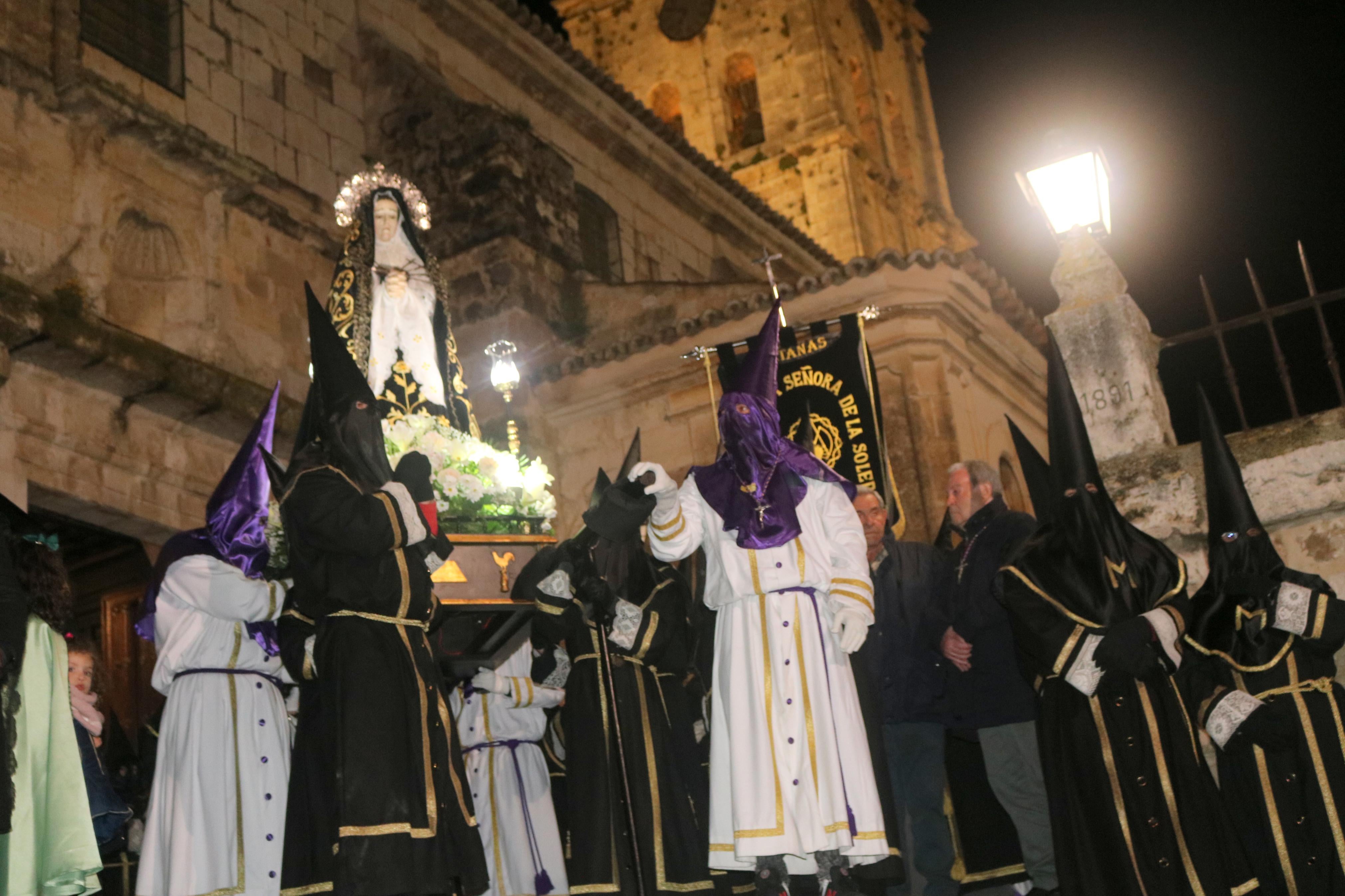 Procesión del Silencio y la Luz en Baltanás