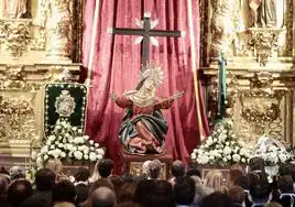Ofrecimiento de los dolores de Valladolid a la Santísima Virgen