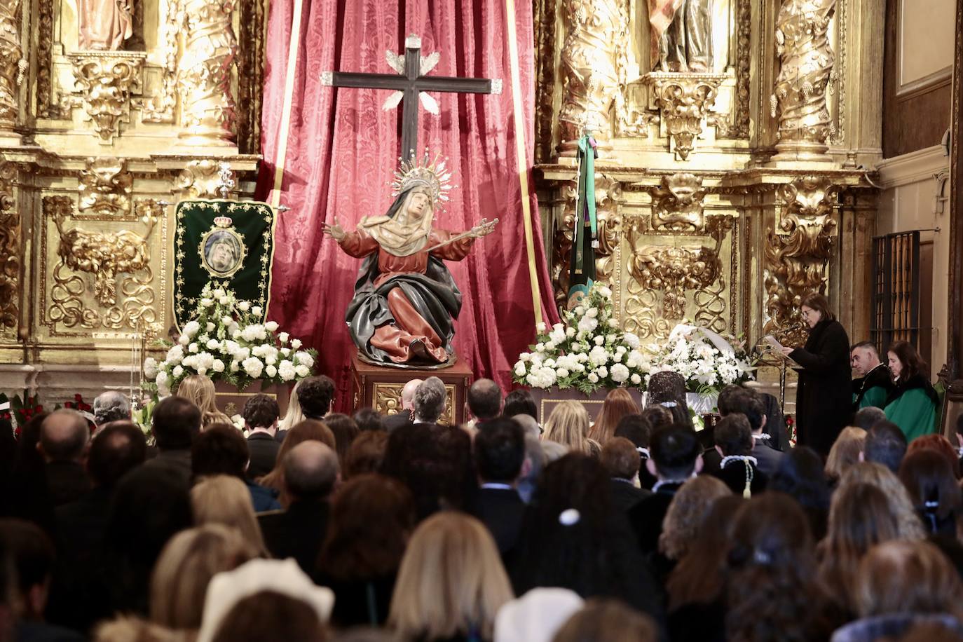 Ofrecimiento de los dolores de Valladolid a la Santísima Virgen