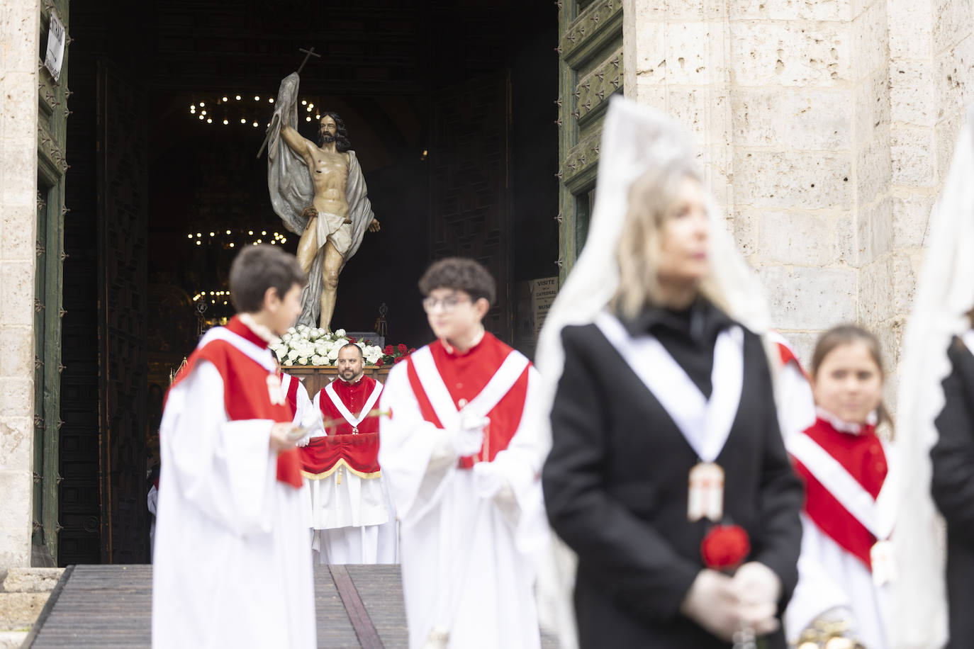 Las imágenes del Domingo de Resurrección en Valladolid