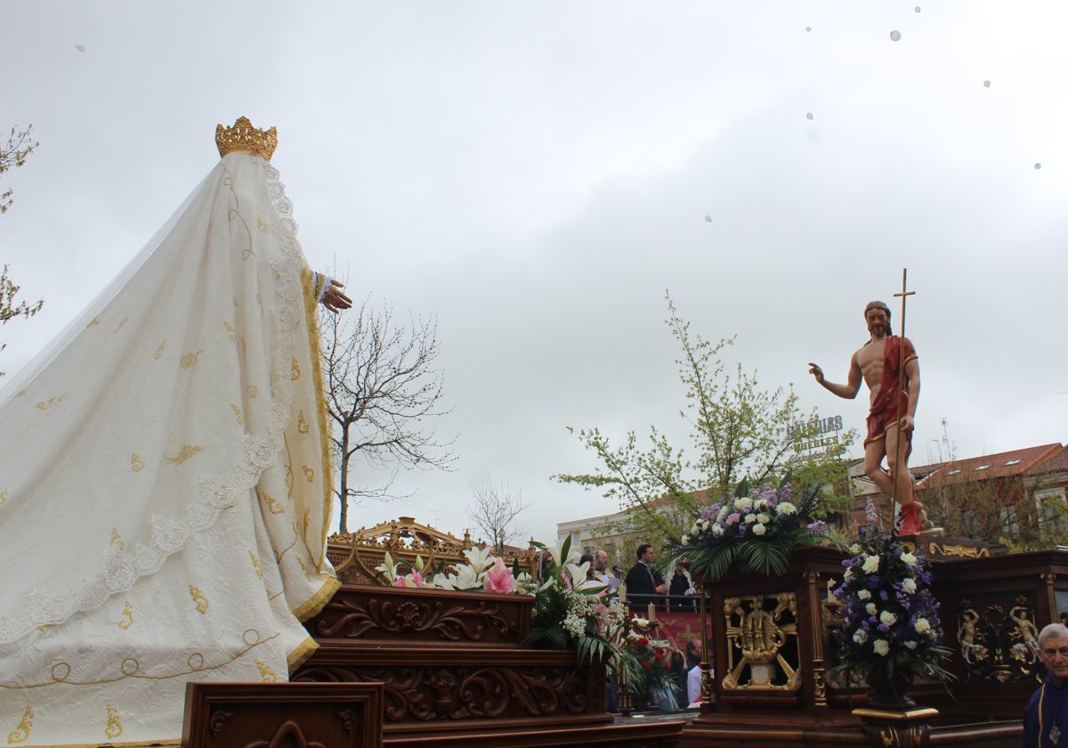 Las imágenes de la procesión de Resurrección de Medina del Campo