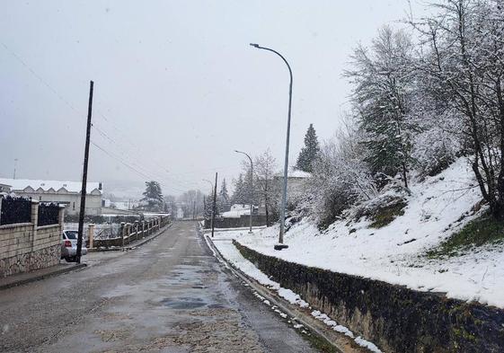 Zona del barrio de Explosivos de Guardo.