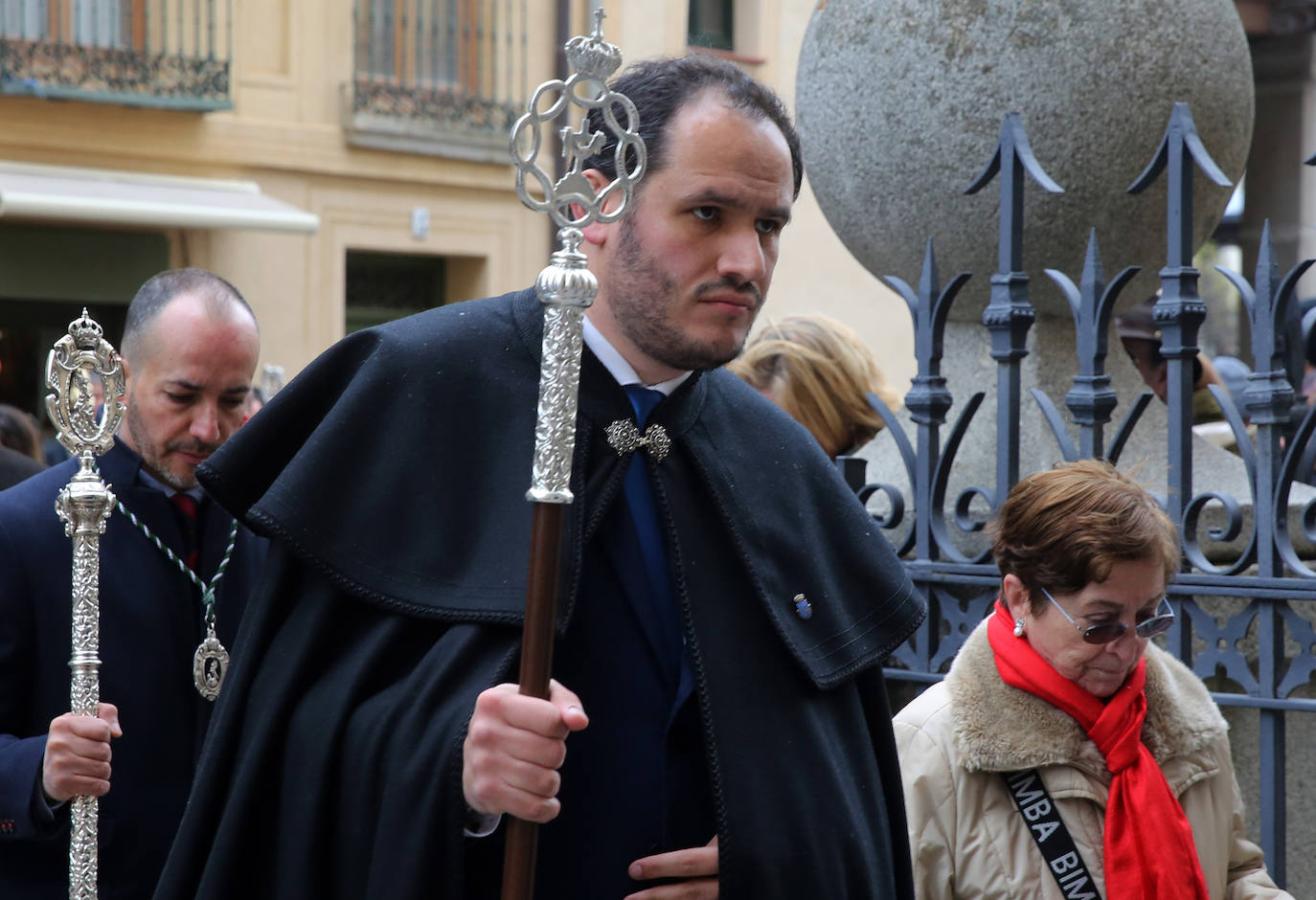 La procesión del Encuentro, en imágenes