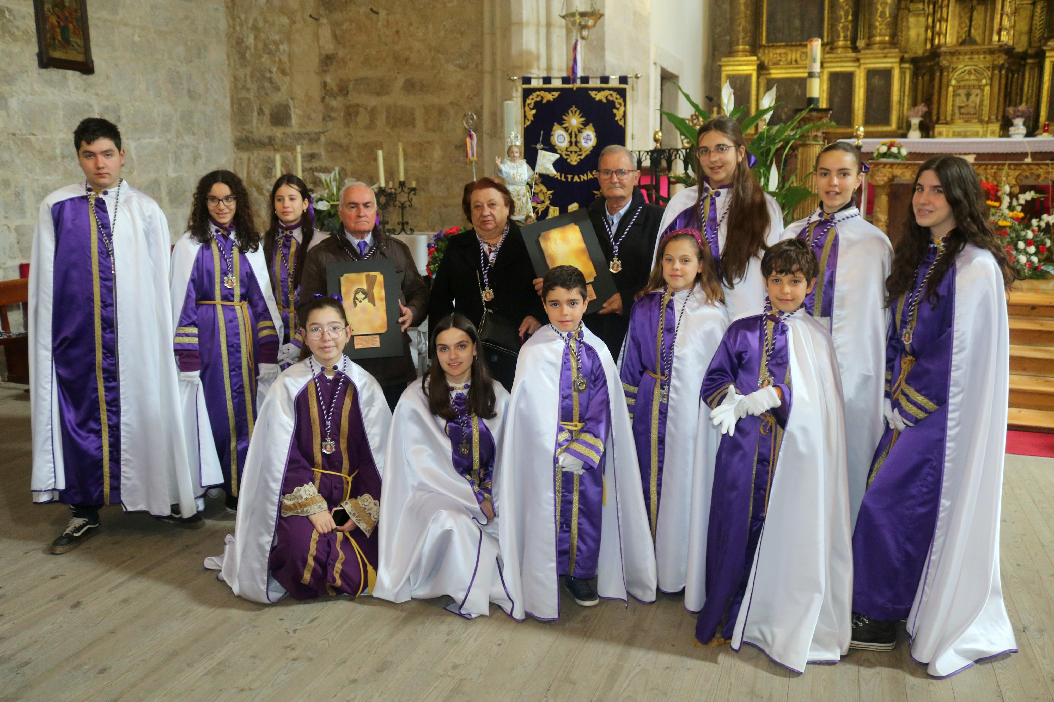 Procesión del Encuentro en Baltanás
