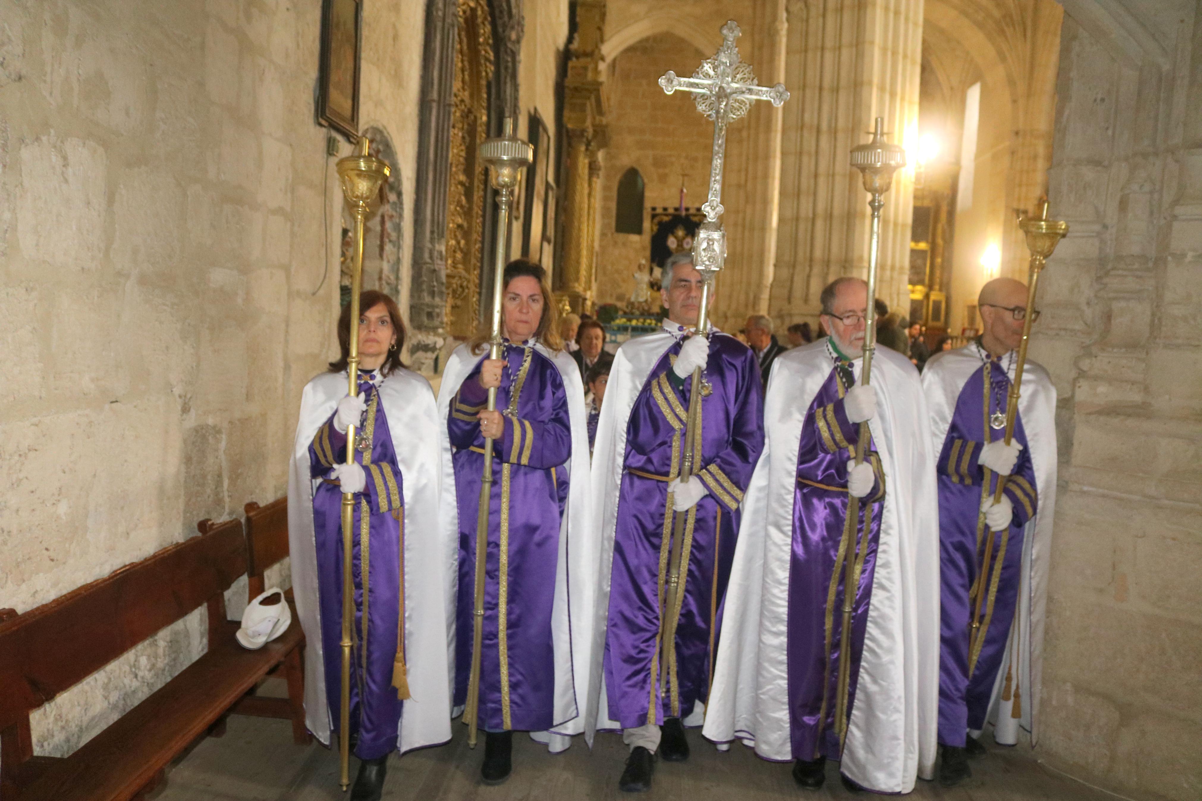 Procesión del Encuentro en Baltanás