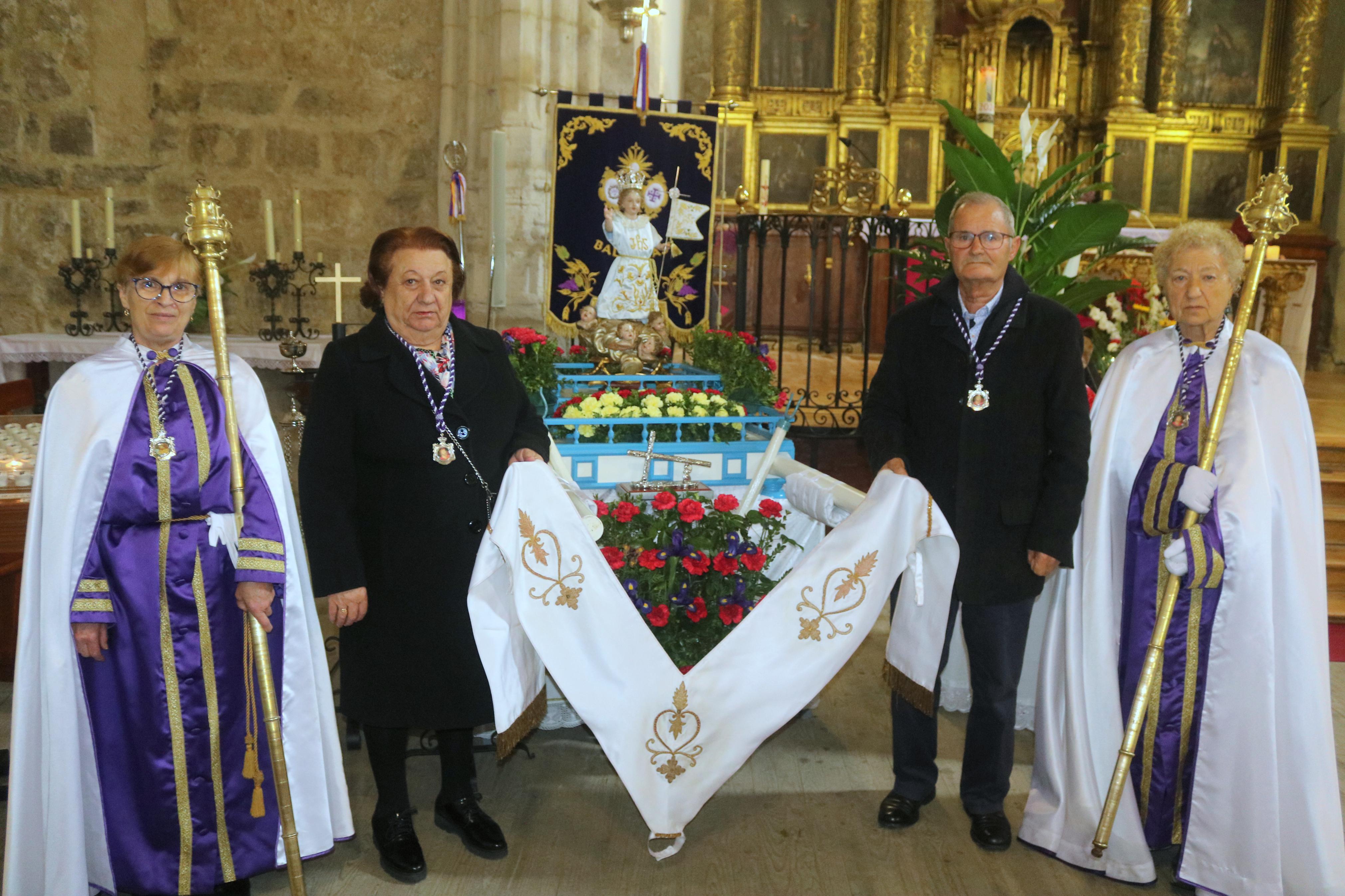 Procesión del Encuentro en Baltanás