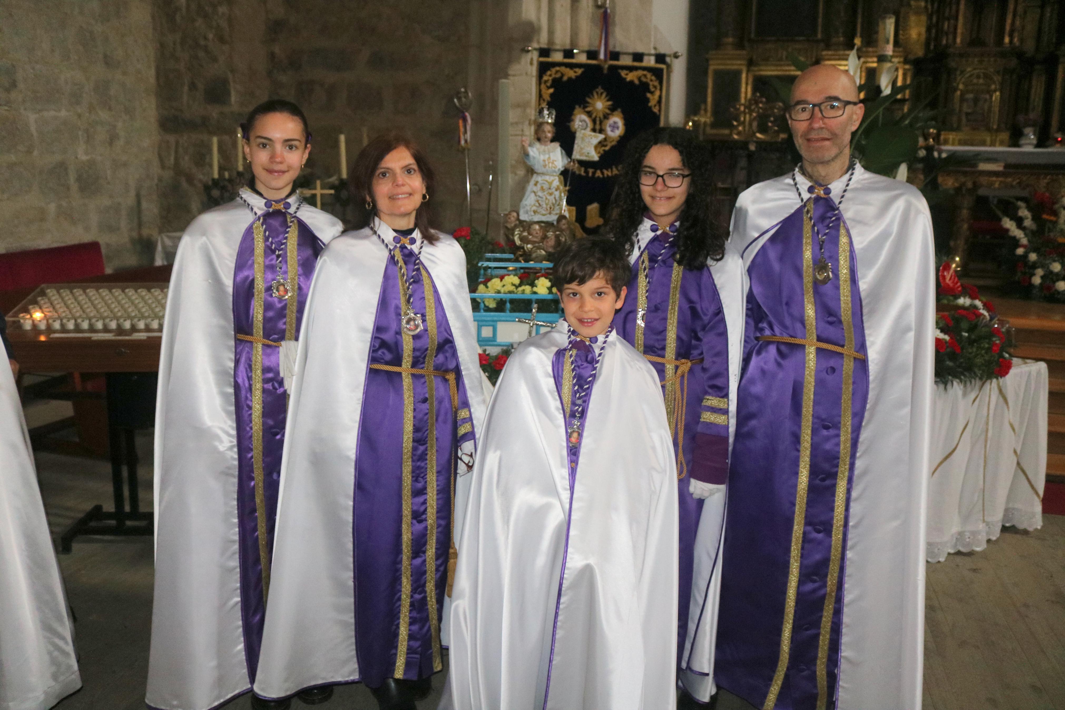 Procesión del Encuentro en Baltanás
