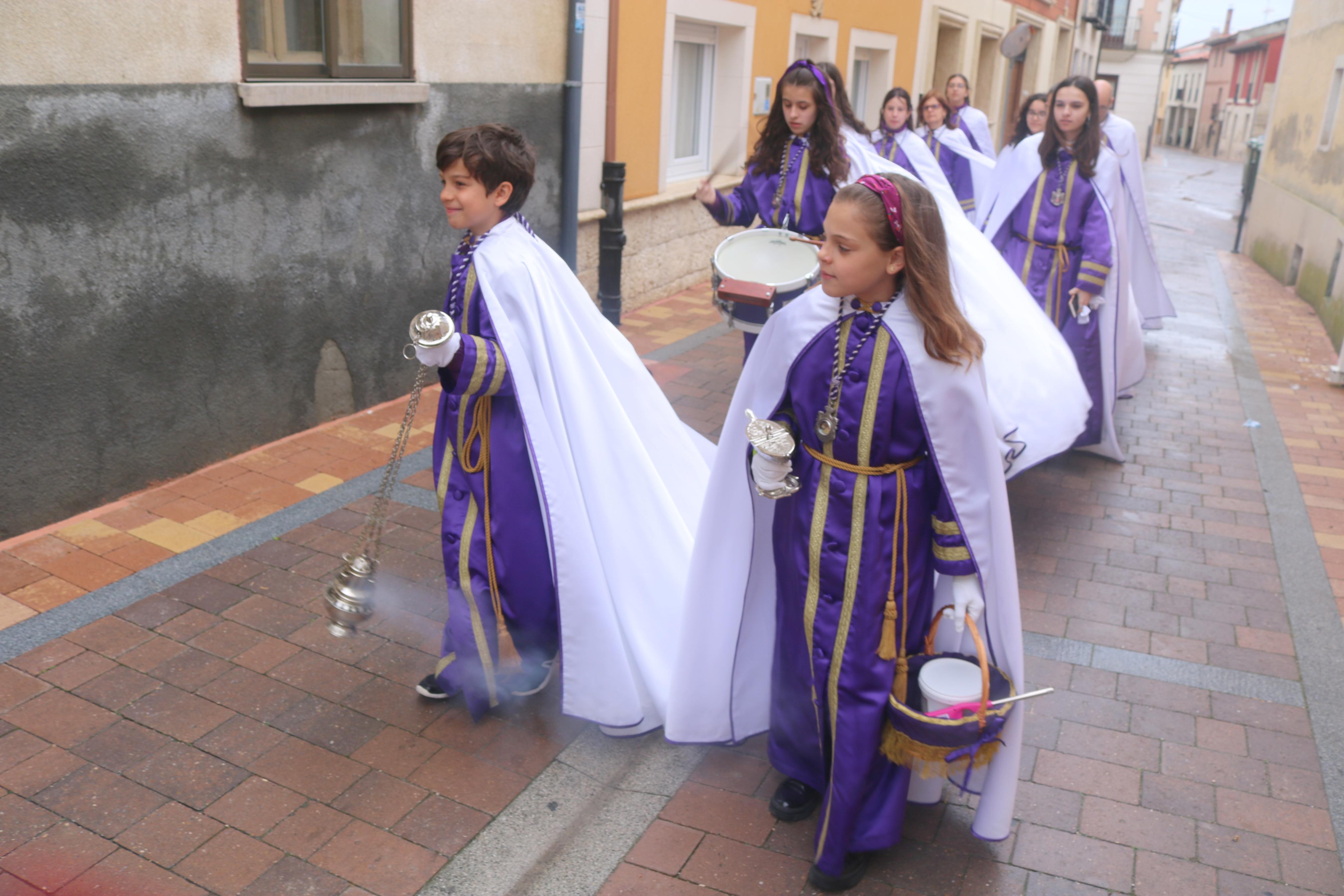 Procesión del Encuentro en Baltanás