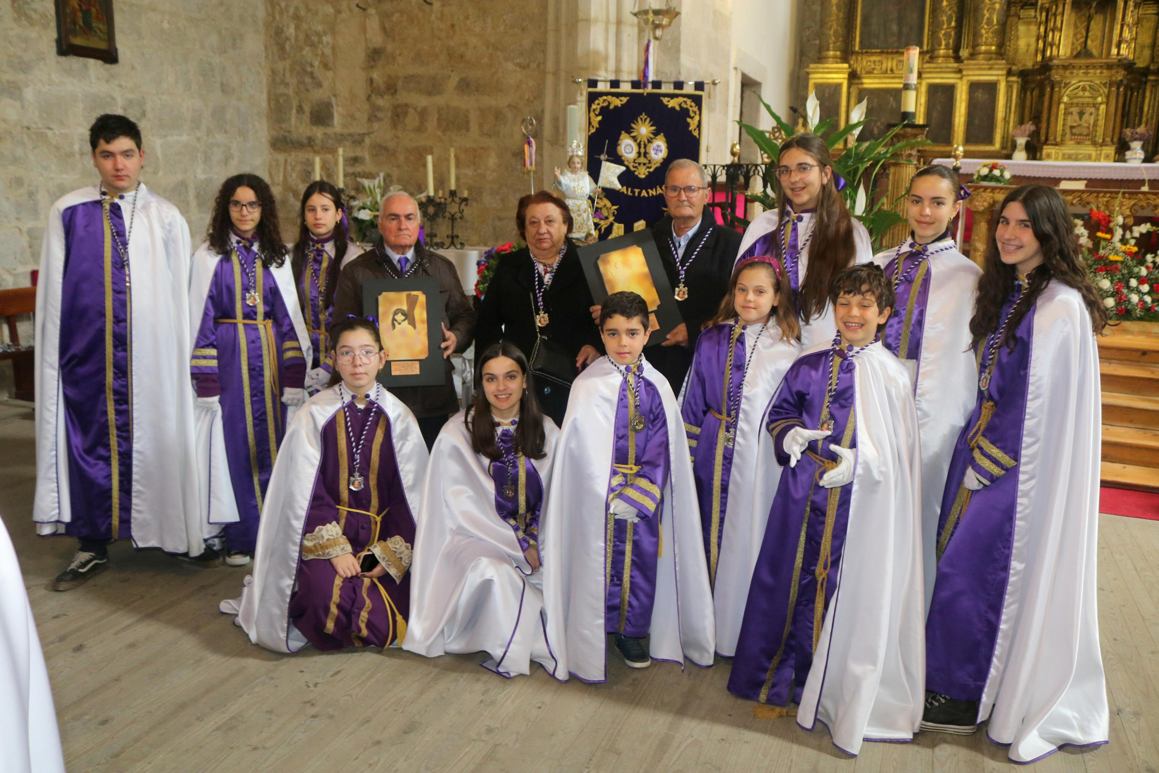 Procesión del Encuentro en Baltanás