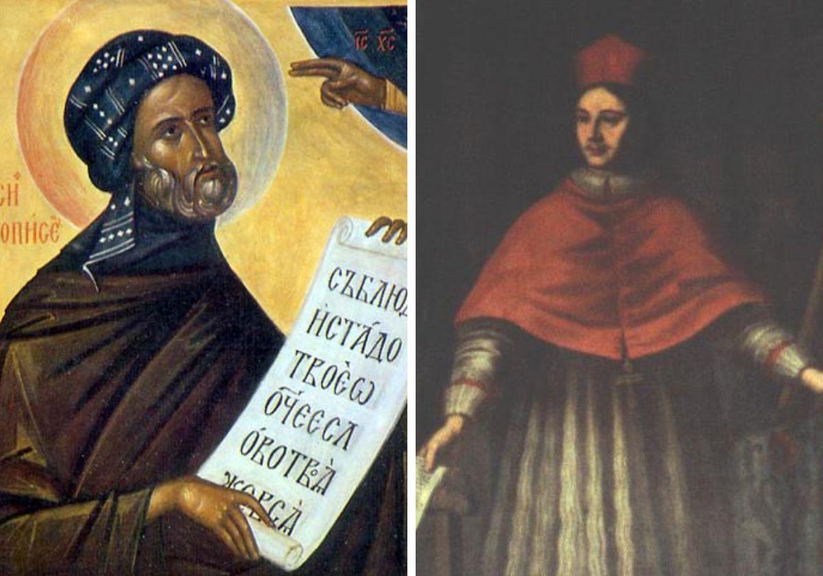 San José Himnógrafo y San Juan de Nápoles.