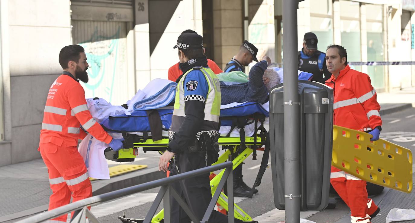 Dos heridos en un atropello en Valladolid