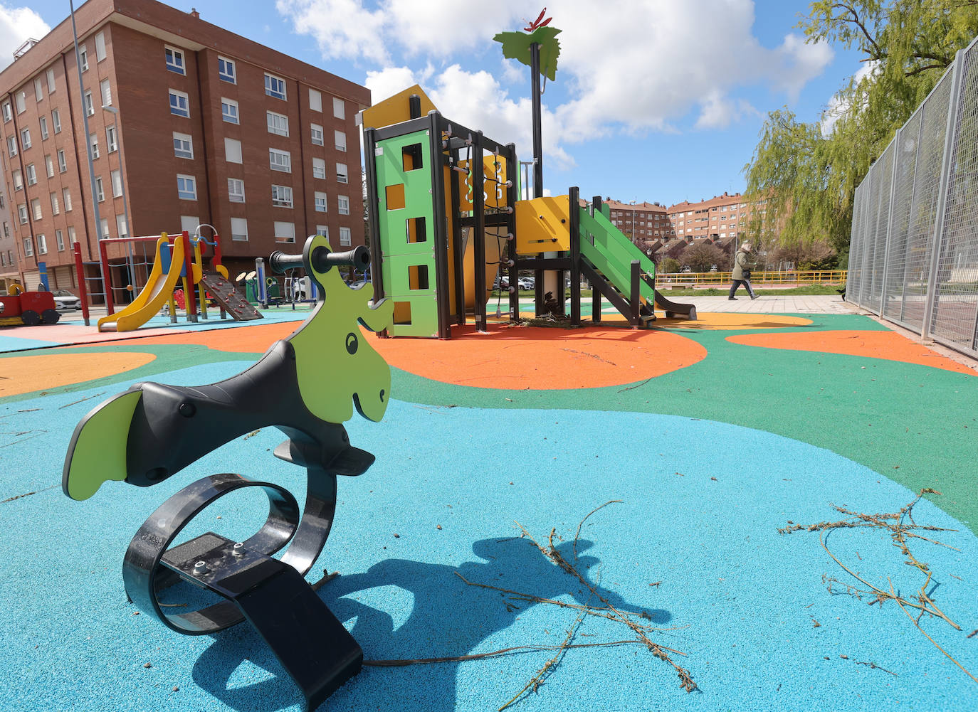 Nuevos parques infantiles en Palencia
