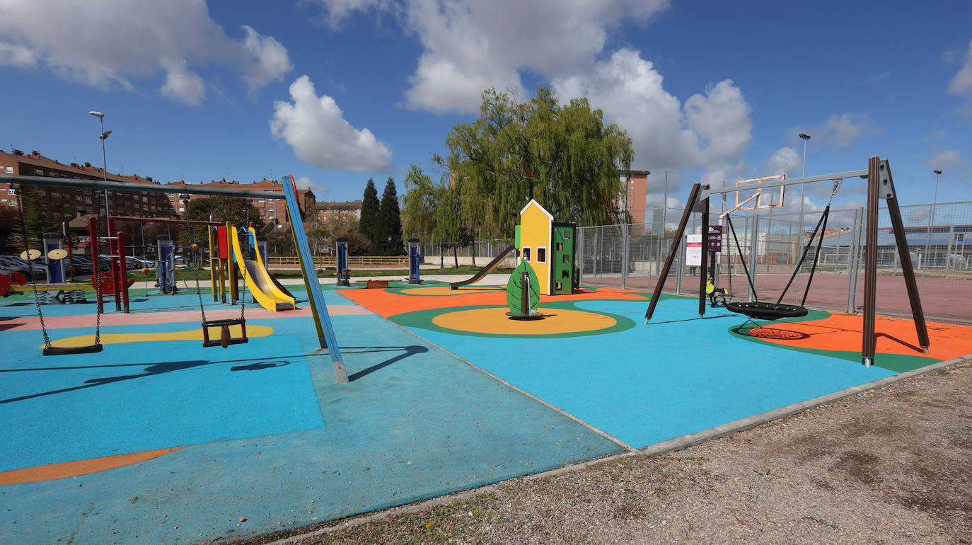 Nuevos parques infantiles en Palencia