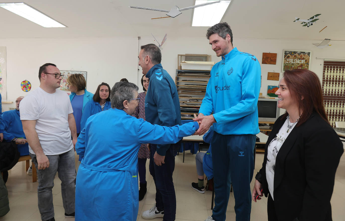 El Zunder Palencia visita la Fundación Personas Aspanis