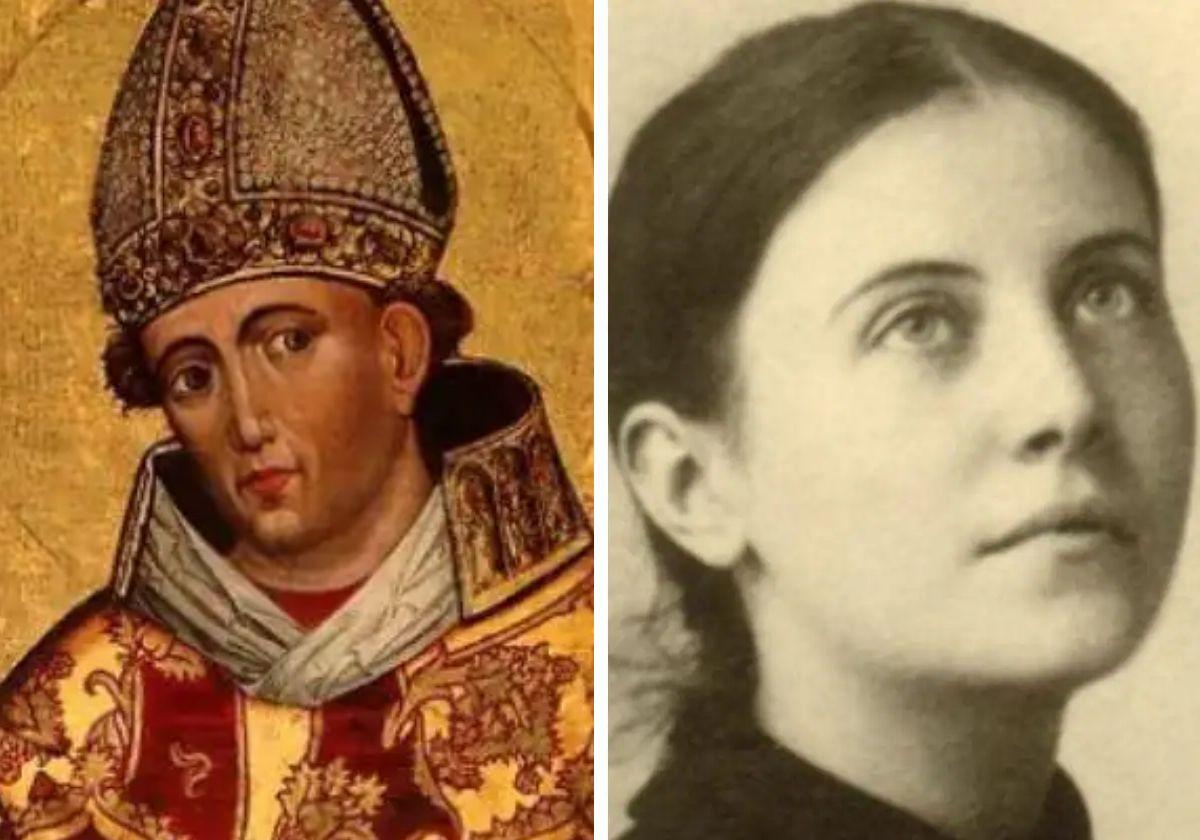 San Estanislao y Santa Gemma Galgani.
