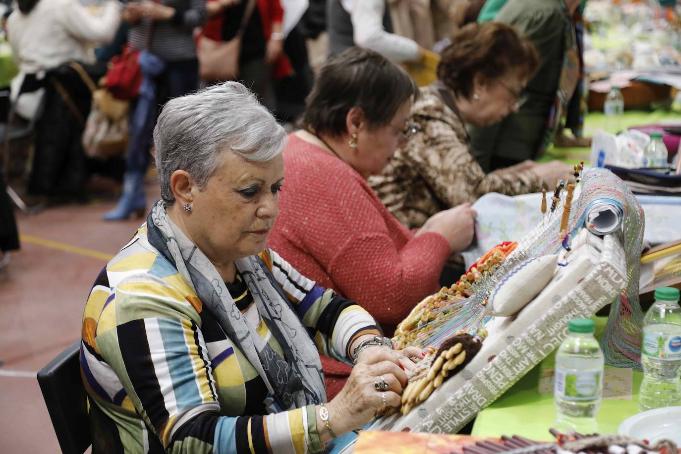 El Encuentro de Encajeras de Cogeces del Monte, en imágenes