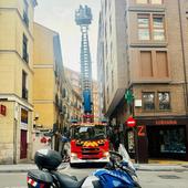 Sofocado el incendio de un colchón en un piso de La Rondilla