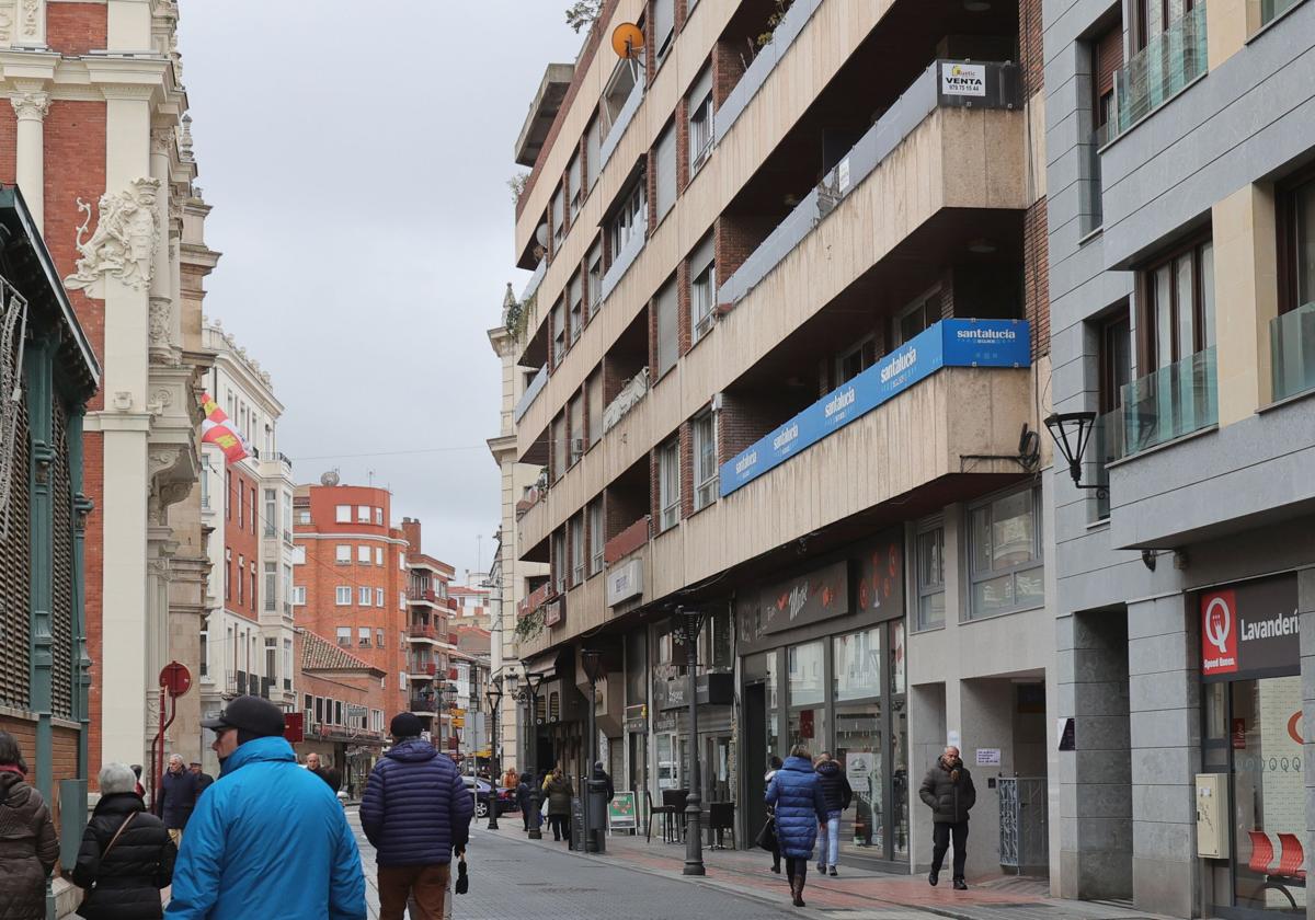 Imagen de archivo de una vivienda en venta en Palencia.