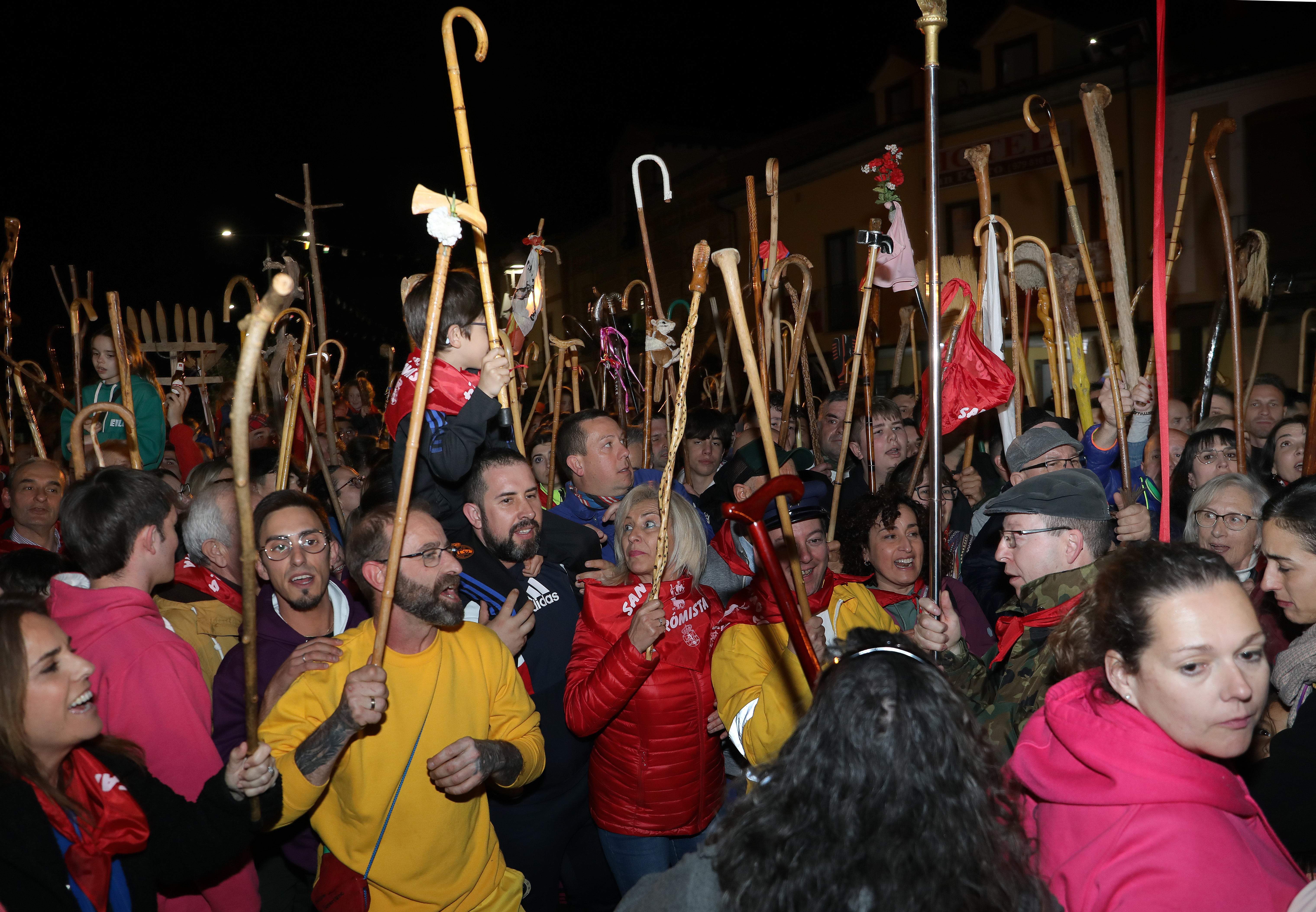 Frómista canta &#039;¡Viva San Telmo! ¡Esto no es Ole!&#039;