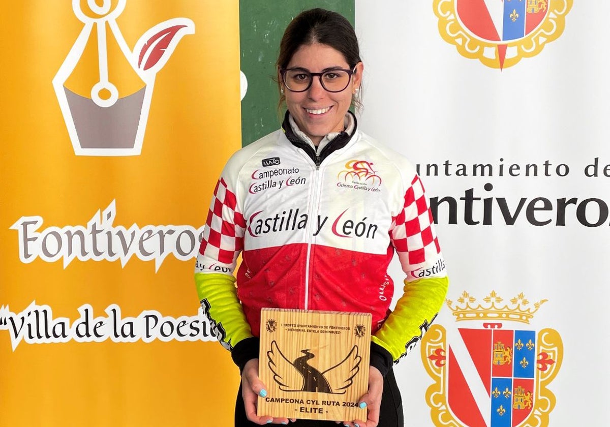 Andrea Rueda en el Campeonato de Castilla y León Ruta 2024