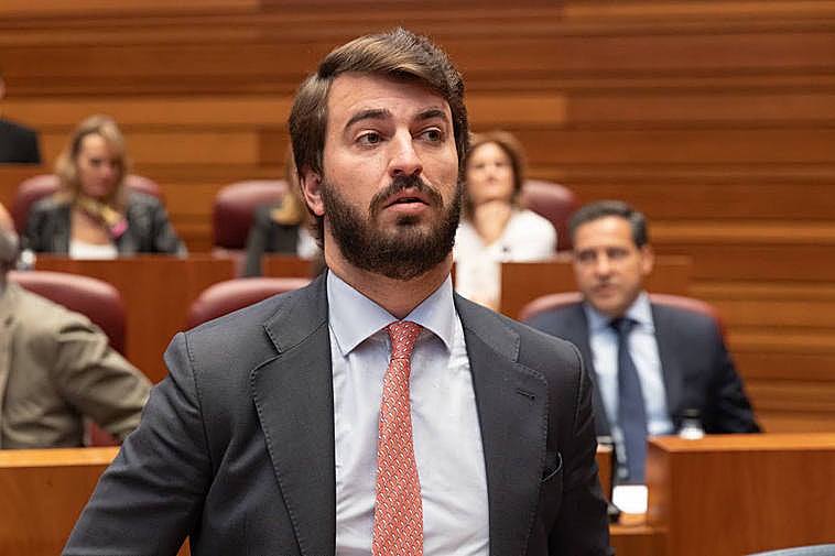 Juan García Gallardo en las Cortes de Castilla y León