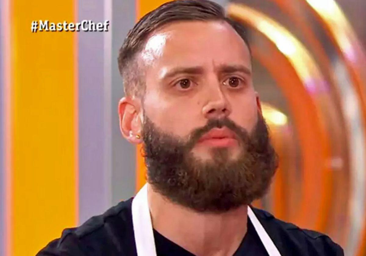 David, el legionario concursante de 'Masterchef'.