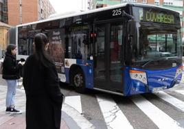 Imagen de archivo de un autobús urbano de Valladolid.