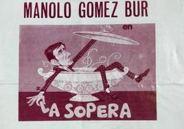 Ilustración del programa de mano de la obra 'La sopera'.