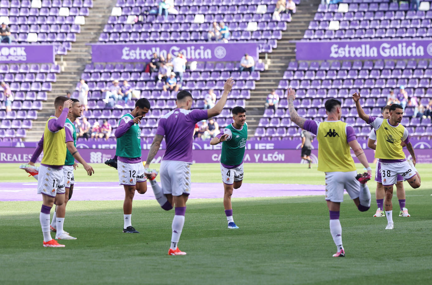 Las imágenes del partido Real Valladolid-Eldense