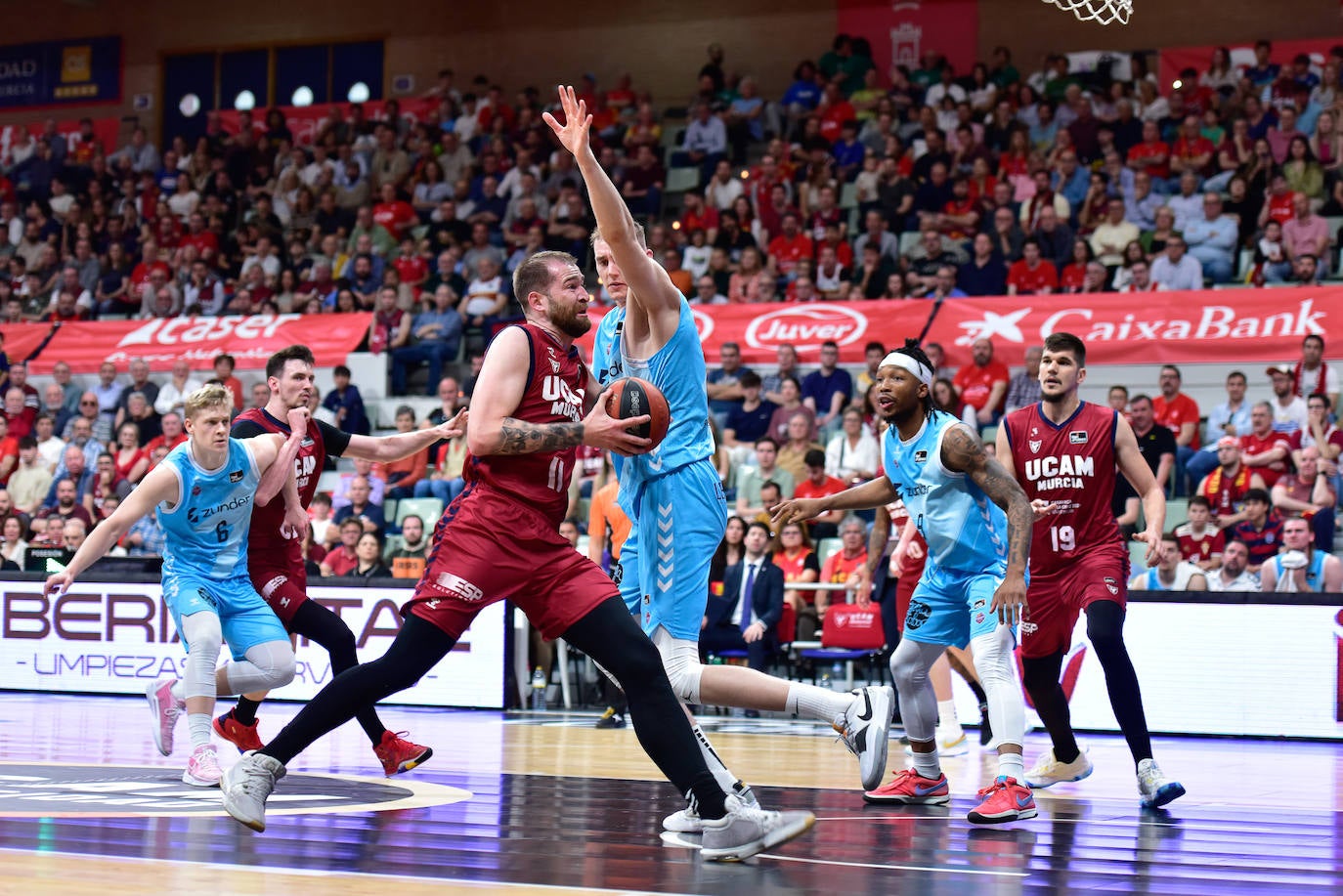 UCAM Murcia 90-77 Zunder Palencia