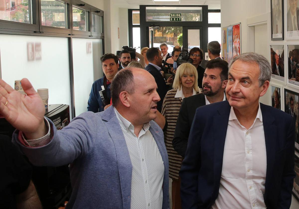 La visita de Zapatero a Segovia, en imágenes