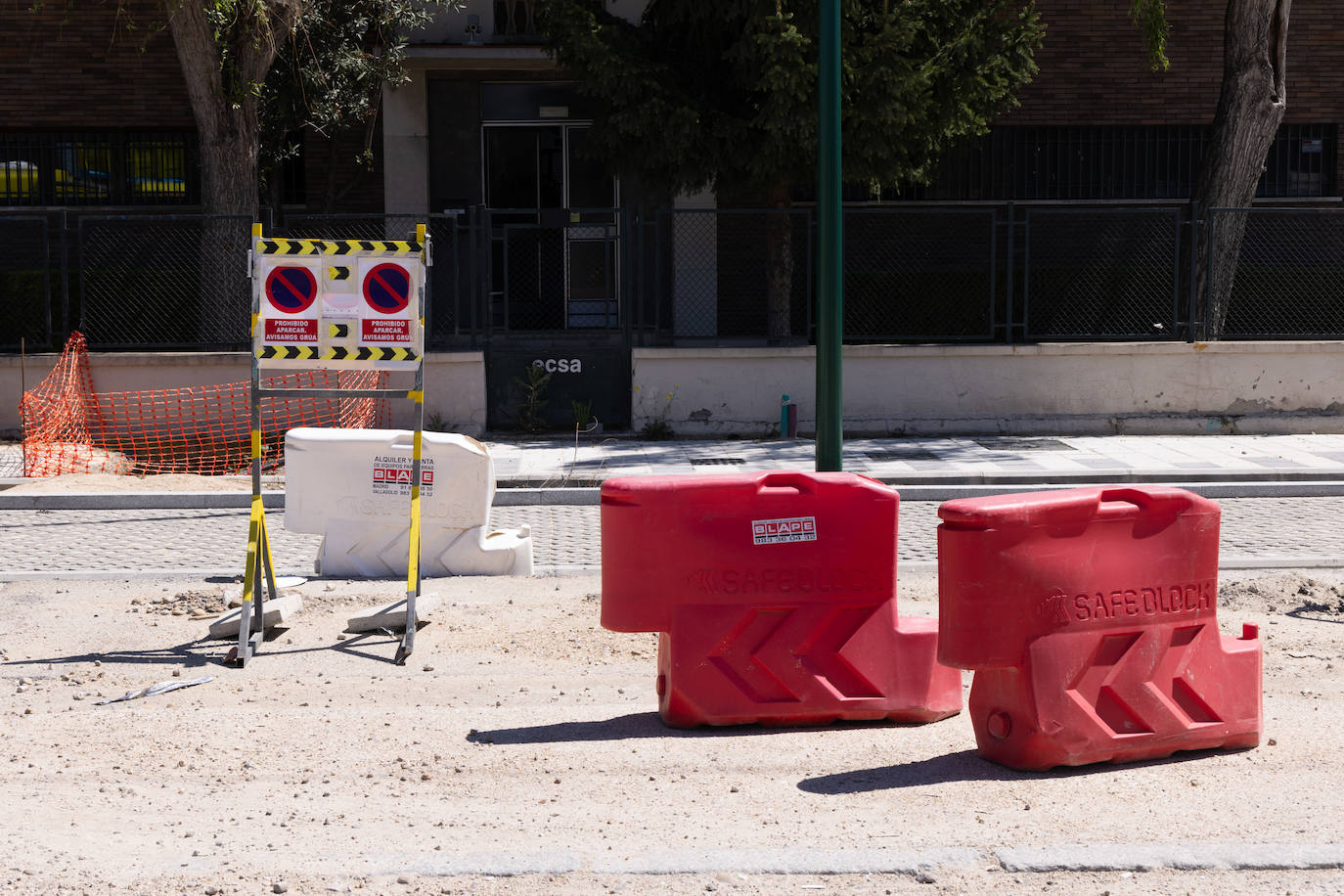 Las imágenes de las obras eternas de la avenida de El Norte de Castilla