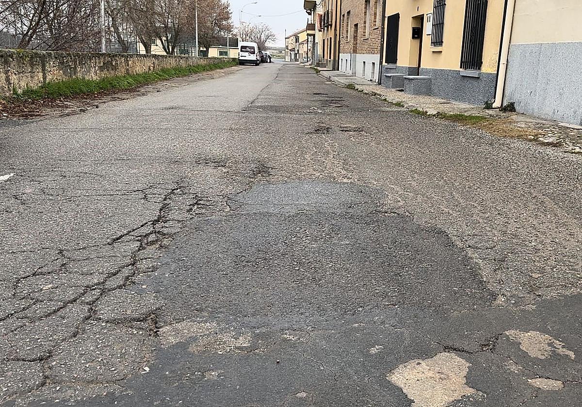 Calle Cantarranas de Madrona.