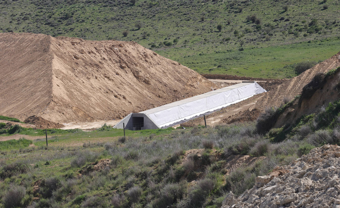 La cantera abandonada en Monzón revive con las obras del Ave