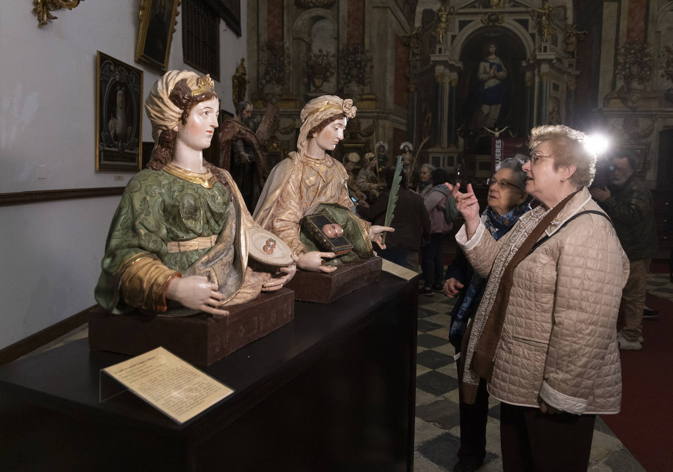 Así son las &#039;Santas Mujeres&#039; de Gregorio Fernández expuestas en San Miguel y San Julián