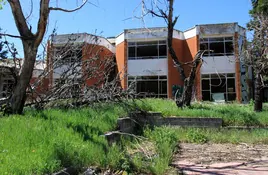 Estado actual del colegio Saint Michael.